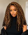 Highlight Burmese Curl Wig